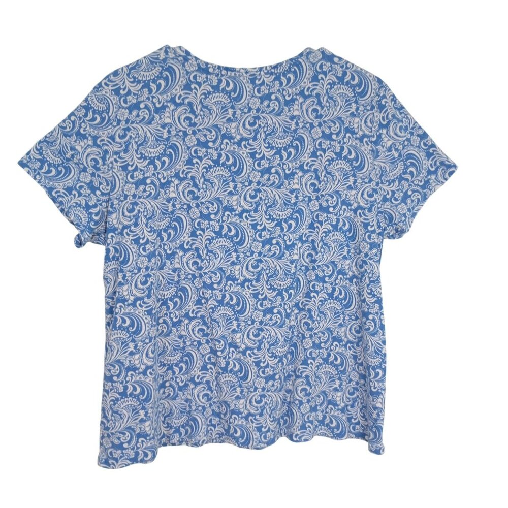 Pack 3 Tee Croft & Barrow The Classic Tee Womens 100% Cotton Sz XL T-Shirt Top - Picture 4 of 11